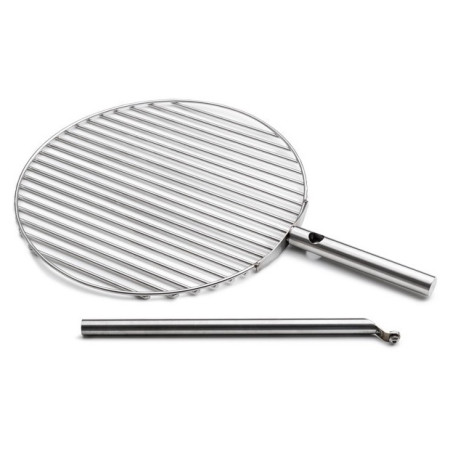 Grille de barbecue Höfats Triple Grid 45 argenté nerez