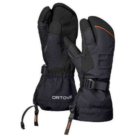Gants de ski hommes Ortovox Freeride 3 Finger Glove vert BlackRaven