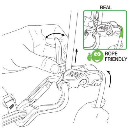 Système d'assurage Beal Birdie