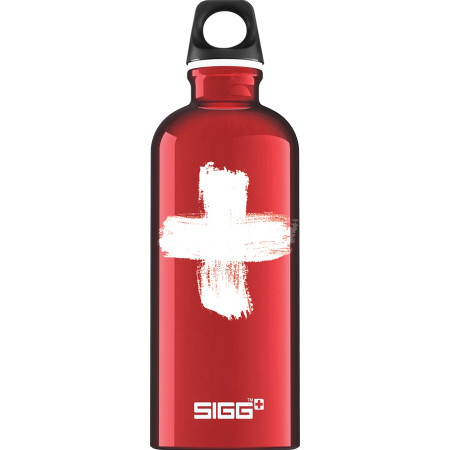 Vystavená láhev Sigg Swiss Red 0,6l rouge Red