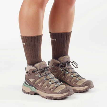 Chaussures femme Salomon X Ultra 360 Leather Mid Gore-Tex