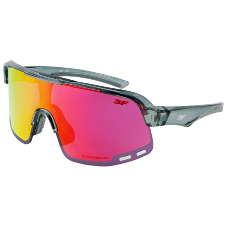 Lunettes soleil 3F New Version II 1988 gris / rouge grey/red