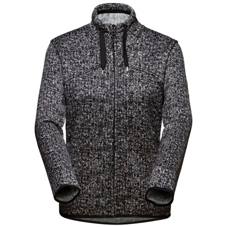 Sweat-shirt femme Mammut Chamuera ML Jacket Women vert Black