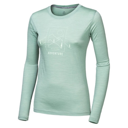 T-shirt fonctionnel femme Sensor Marino Air Say Yes à manches longues