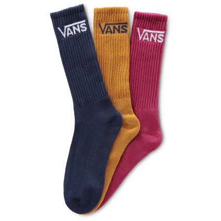 Chaussettes homme Vans Mn Classic Crew mix3 Raspberry Radiance
