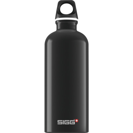 Bouteille Sigg Traveller 0,6 l (black) vert