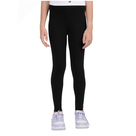 Leggings enfant 4F Tights Cas F318 Deep Black noir Deep Black