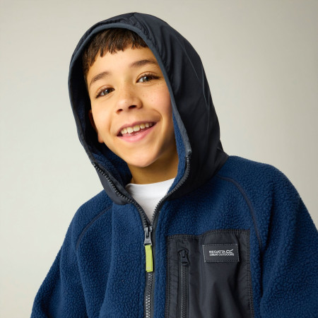 Sweatshirt enfant Regatta Munro Hybrid Jacket AviBlueNavy