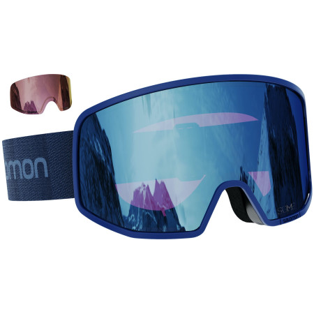 Masques ski Salomon Lo Fi Sigma (blue)