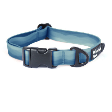 Collier pour chien Mountain Paws Waterproof Dog Collar bleu Blue