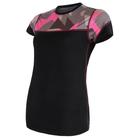 T-shirt fonctionnel femme Sensor Merino Impress (short sleeve)