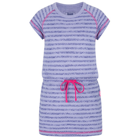Robe fille Loap Bacy violet Thdown/Blue