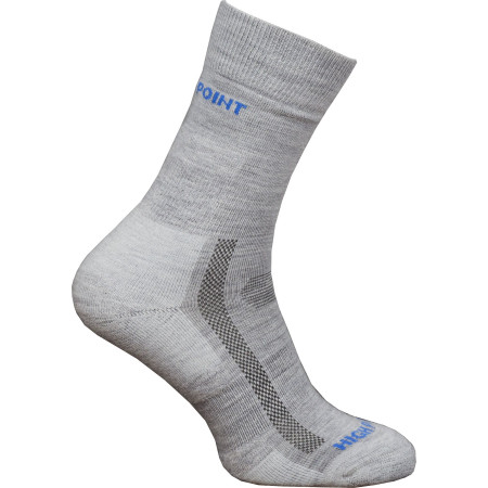 Chaussettes High Point Trek Merino Socks girs Grey