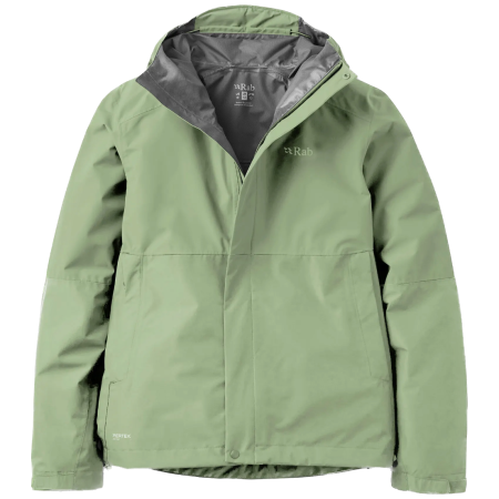 Veste femme Rab Downpour Jacket Wmns vert
