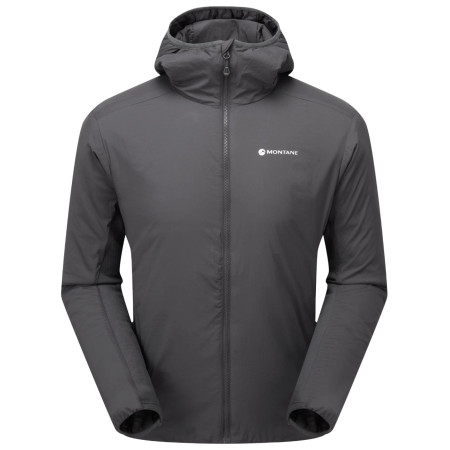 Veste d'hiver homme Montane Sirocco Hoodie gris MIDNIGHT GREY