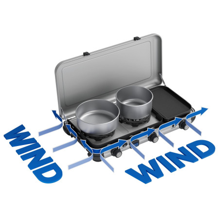 Réchaud à gaz Campingaz Camping Kitchen 2 Multi Cook