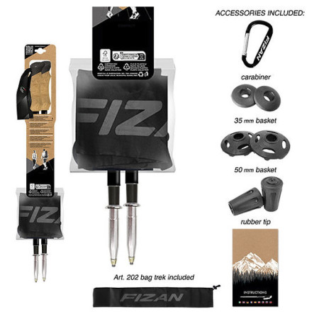 Bâtons randonnée Fizan Compact 1947