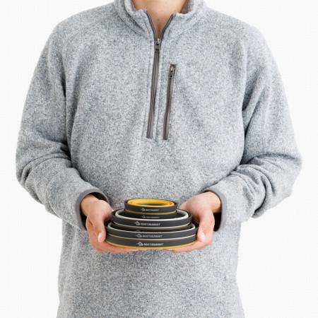 Set de vaisselle Sea to Summit Frontier UL Collapsible Dinnerware Set 2P 6 Piece