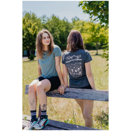 T-shirt femme MOOA Merino Lyolite Horizon 150 Comfy