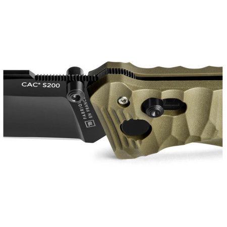 couteau pliant TB OUTDOOR Cac S200 French Army Knife Textured Pa6 Smooth