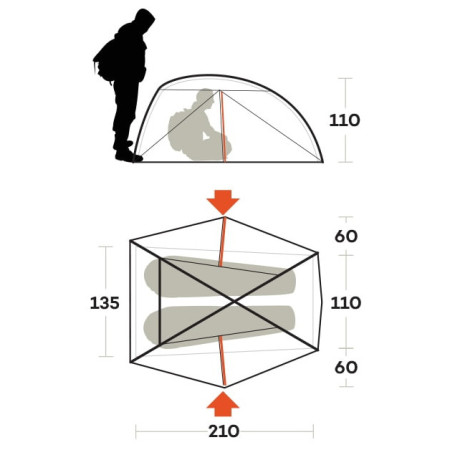 Tente Ferrino Nemesi 2 Pro