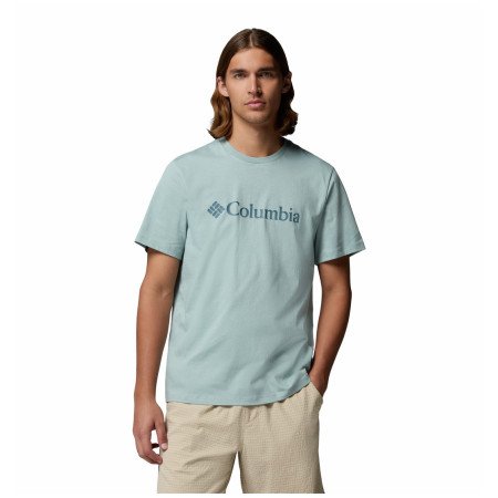T-shirt homme Columbia CSC Basic Logo™ Tee bleu clair Crushed Blue, Gem Columbia