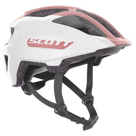 Casque vélo enfant Scott Spunto Junior blanc / rose pearl white/light pink
