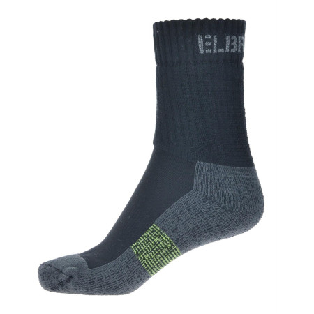 Chaussettes Elbrus Diran vert Black/DarkGrey/AppleGreen