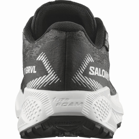 Chaussures enfant Salomon Aero Grvl Wp J Black-White-Black