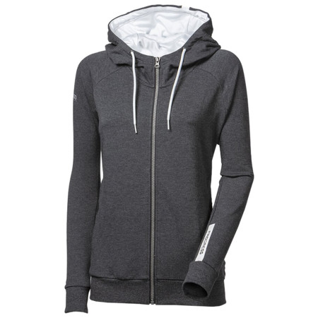 Sweat-shirt femme Progress Angela vert antracit melír