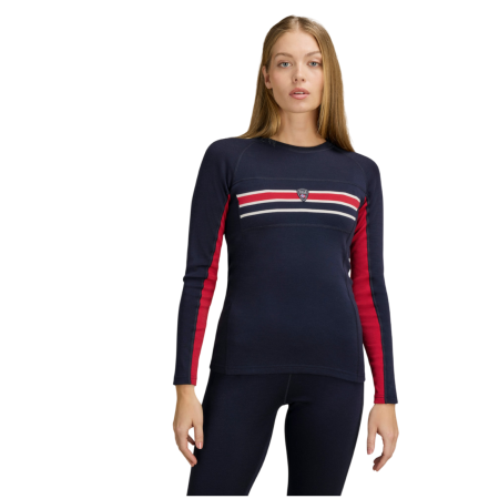 T-shirt fonctionnel femme Dale of Norway Aksla Feminine Baselayer Crew neck