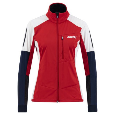 Veste femme Swix Dynamic rouge / bleu Swix Red