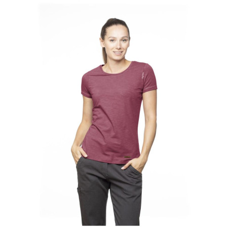 T-shirt fonctionnel femme Chillaz Gandia Basic violet Dry Rose