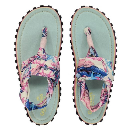 Sandales femme Gumbies Slingback mint-pink blanc / rose / bleu Mint/Pink