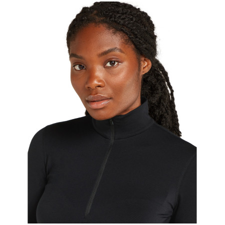 T-shirt femme Icebreaker W Mer Core Heavyweight LS Half Z