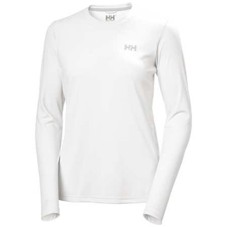 T-shirt femme Helly Hansen W Lifa Active Solen Ls blanc 001 WHITE