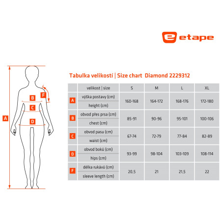 Maillot vélo femme Etape Diamond