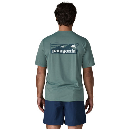 T-shirt homme Patagonia Men's Capilene Cool Daily Shirt - Boardshort Logo