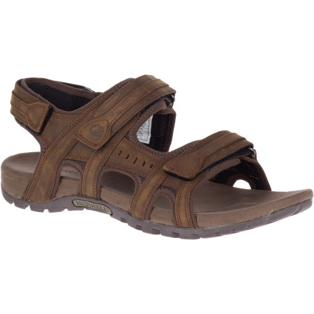 Sandales homme Merrell Sandspur Lee Backstrap brun DarkEarth