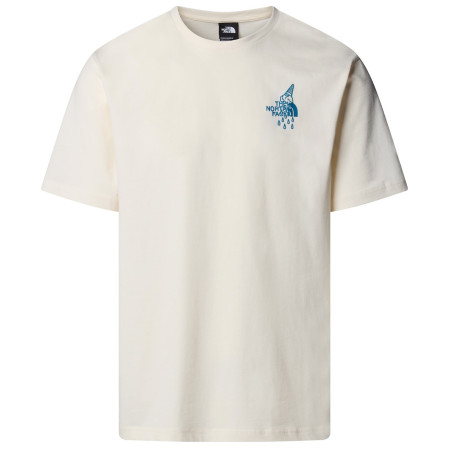 T-shirt homme The North Face U Powder Days Relaxed S/S Tee-Graphic blanc White Dune