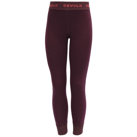 Sous-vêtements fonctionnels enfant Devold Duo Active Merino Longs Kid bordeau Port