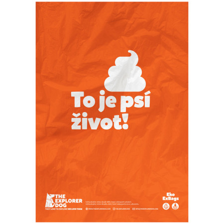 Sacs à déjections canines Explorer Dog Eko Exbags 270 ks