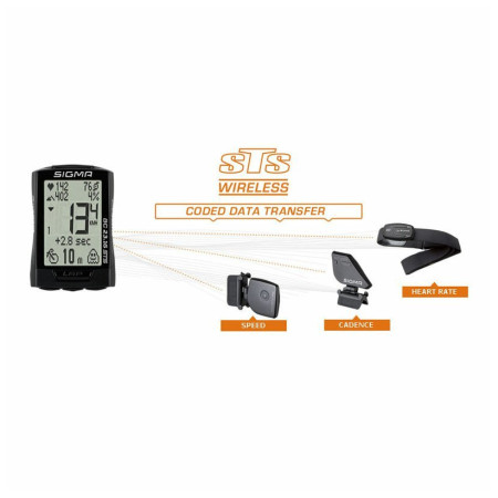 Compteur vélo Sigma BC 23.16 STS/CAD bezdrátový