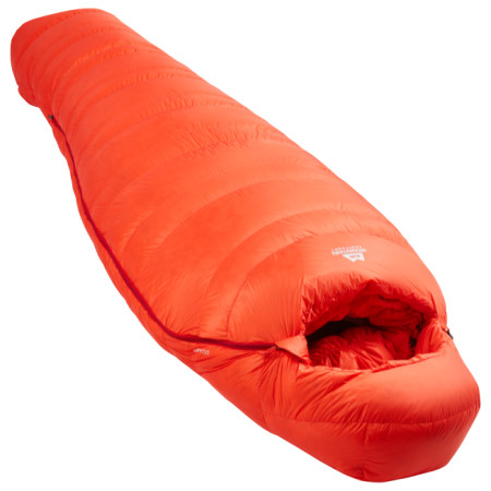 Sac de couchage en plumes Mountain Equipment Kryos Long orange Cardinal Orange