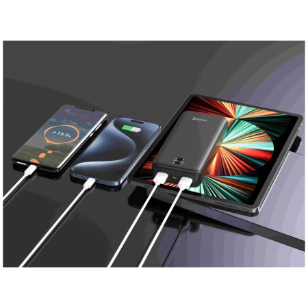 Banque d'énergie Swissten Worx Pro 20000 mAh