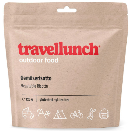 Repas déshydraté Travellunch Risotto aux légumes sans gluten 125 g