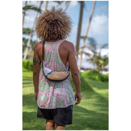 Sac banane Ticket to the moon Upcycled Sling Bag Unique Edition