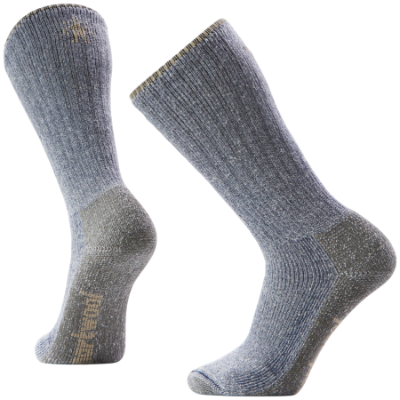 Chaussettes Smartwool Mountaineer Classic Edition Max Cushion gris / vert ALPINE BLUE