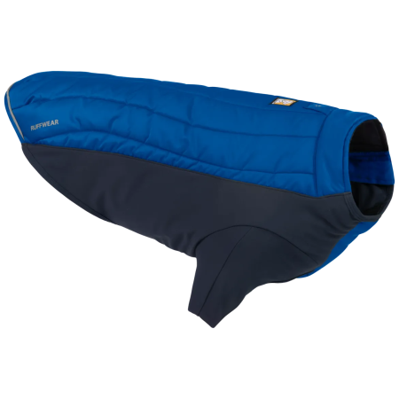 Vêtement pour chien Ruffwear Powder Hound Jacket bleu Blue Pool