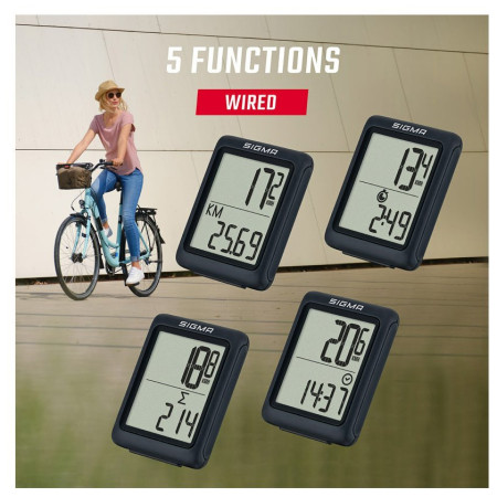 Compteur vélo Sigma BC 5.0 WR
